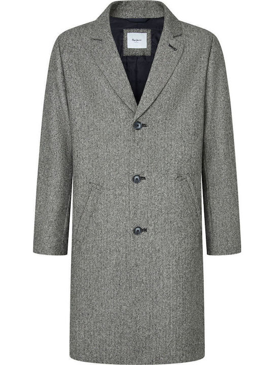 Tolson Ανδρικό Παλτό Dk Grey Marl
