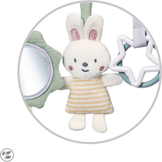 Babyono Κρεμαστό Παιχνίδι Κούνιας και Καροτσιού με Μασητικό και Καθρέφτη Nature για Νεογέννητα
