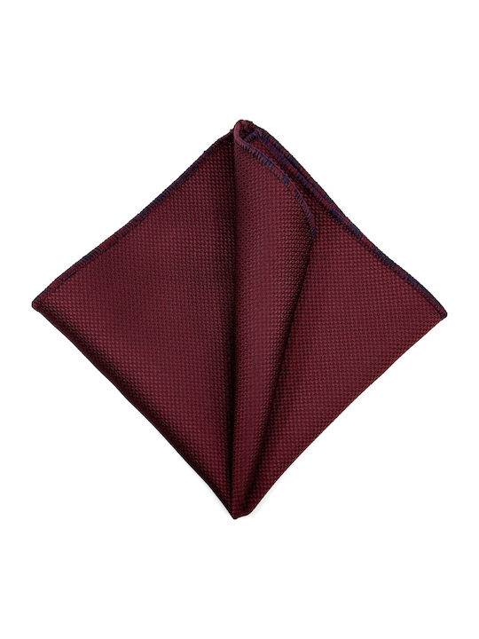 Legend Accessories ΤΥΠΟΥ OXFORD Σετ Ανδρικής Γραβάτας Συνθετική Μονόχρωμη σε Μπορντό Χρώμα