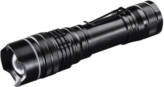Професионален LED фенер Hama 3 330 лм 140м 3x AAA алуминиев черен