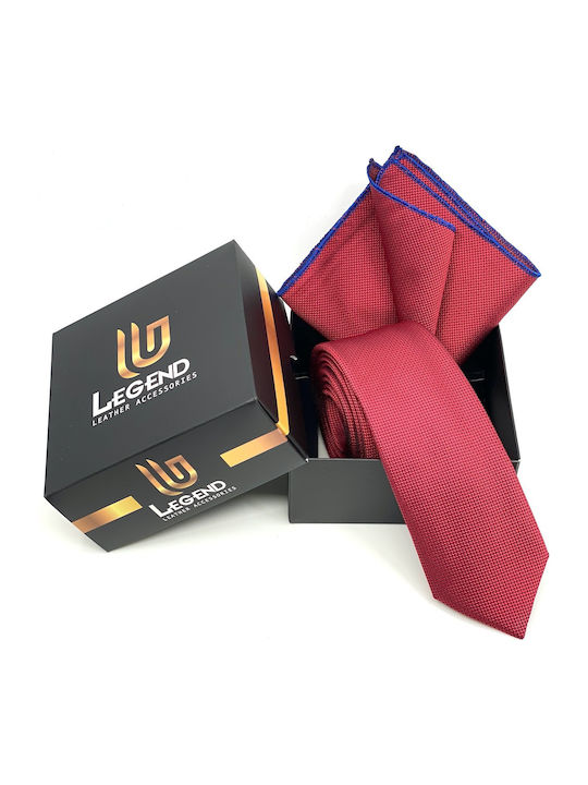 Legend Accessories Σετ Ανδρικής Γραβάτας Συνθετική Μονόχρωμη Legend Accessories Σετ Ανδρικής Γραβάτας Συνθετική Μονόχρωμη