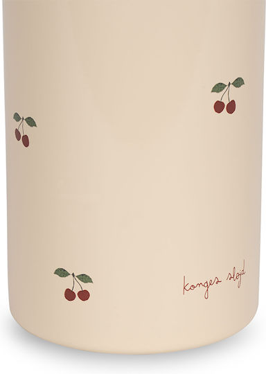 Konges Slojd Kids Water Bottle Thermos Stainless Steel Burgundy 350ml