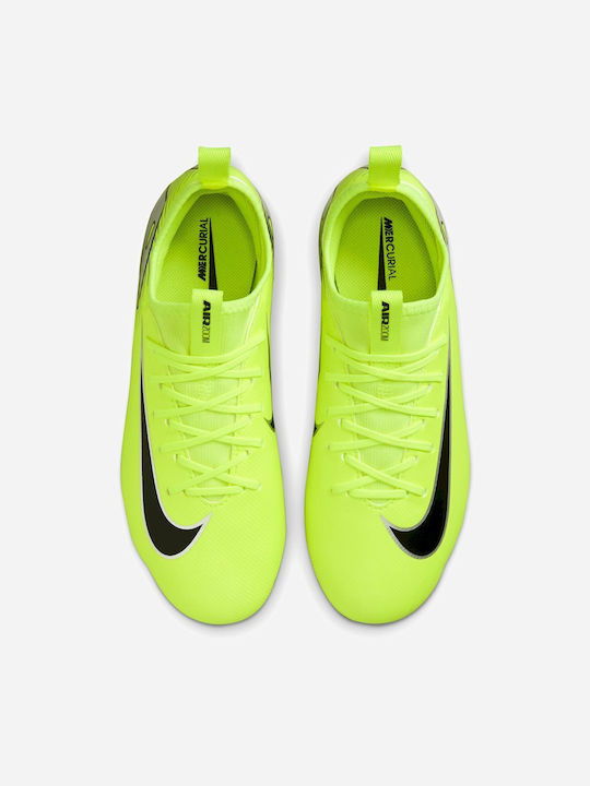 Jr Mercurial Vapor 16 Academy FG Kids Soccer Cleats Molded Green