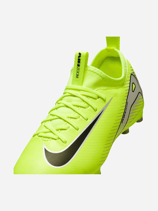 Jr Mercurial Vapor 16 Academy FG Kids Soccer Cleats Molded Green