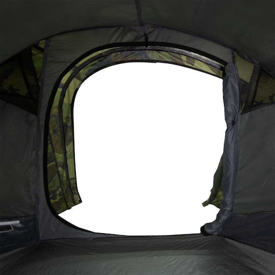 vidaXL Summer Camping Tent Tunnel Green for 2 People 272x233x90cm Variation