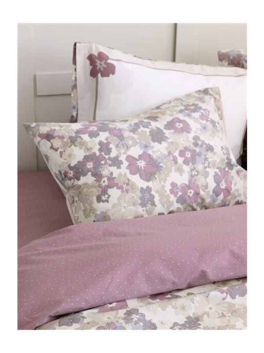 Nima Duvet Cover Set Cotton Single with Pillowcase 160x240 Flora Flora