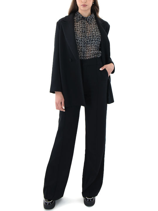Women's Long Sleeve Shirt Black