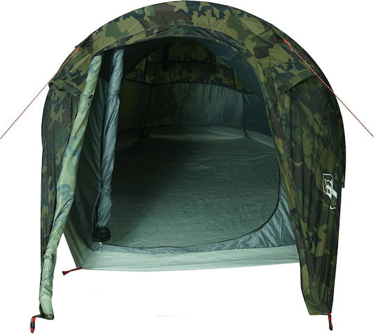vidaXL Camping Tent Tunnel Green for 3 People 280x194x115cm Variation