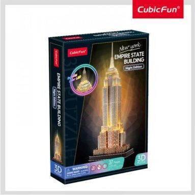 Empire State Building Led Edition Puzzle 3D 37pcs