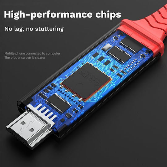 Αντάπτορας Type-c Hdtv Usb Καλώδιο 4k 30hz