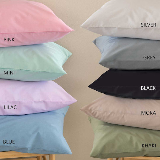 Palamaiki Sheet for Single Bed with Elastic 110x200+32cm. Etoile/2 Grey