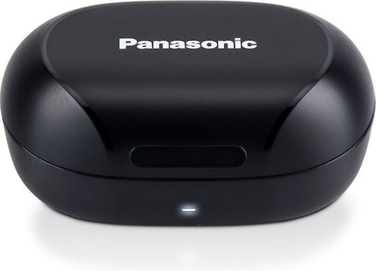Panasonic RZ-B120W In-ear Bluetooth Handsfree Ακουστικά με Αντοχή στον Ιδρώτα και Θήκη Φόρτισης Μαύρα