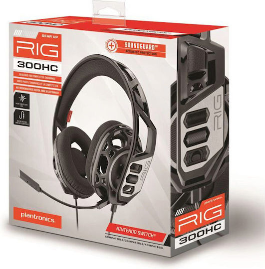 Plantronics RIG 300HC Auf Dem Ohr Gaming-Headset Mit Konnektivität 3,5 mm Für Nintendo Switch / PC