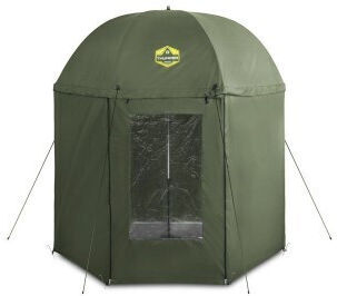 Delphin Thunder Fullwall Σπαστή Ομπρέλα Θαλάσσης Διαμέτρου 2.5m με Σκίαστρο Πράσινη