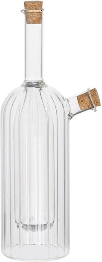 Andrea House Set de Ulei și Oțet Sticlă cu Flux 250ml Dungi