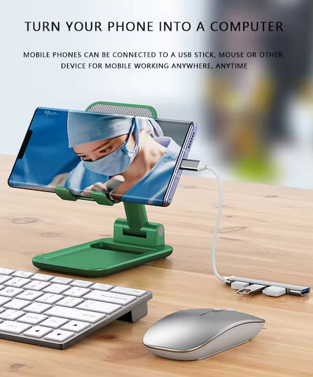 ATC Hub 4 Θυρών USB 2.0 με σύνδεση USB-C Γκρι