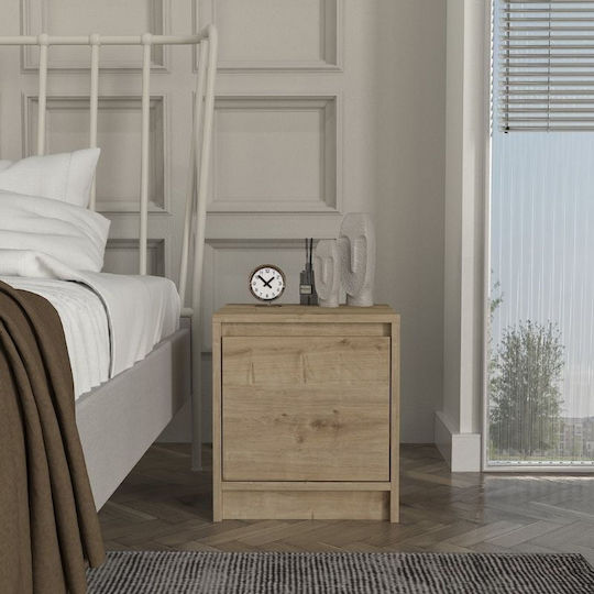 Conve Bedside Table Wooden Beige 40x35x45cm GP042-0269 1