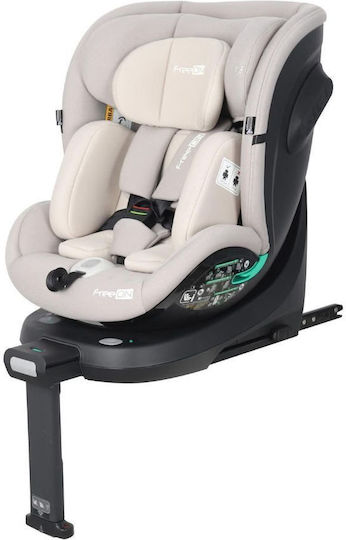 FreeOn Space 360° Baby Car Seat i-Size with Isofix Beige