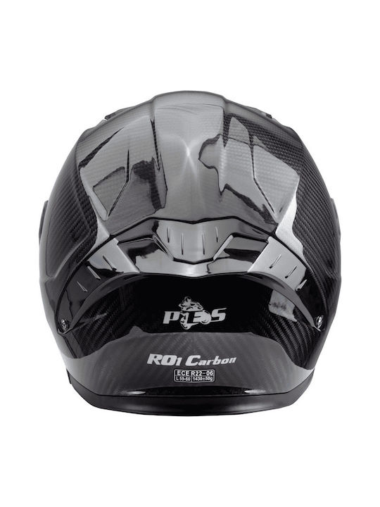 RO1 Motorradhelm Volles Gesicht DOT / ECE 22.06 1380gr