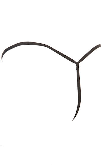 Comfort Ανδρικό Sexy String Μαύρο