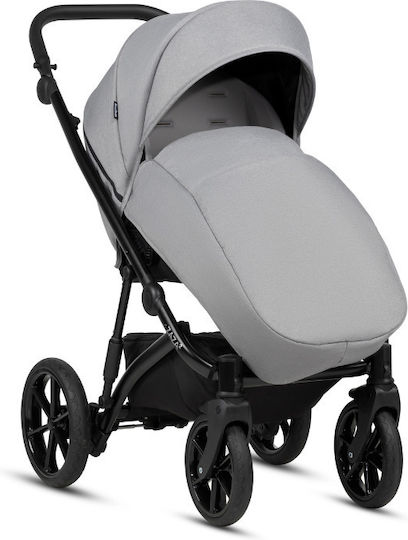 Buba Zaza 2 Бебешка количка 2 в 1 Warm Grey