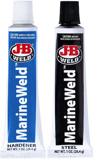 Εποξική Κόλλα Δύο Συστατικών Marineweld Twin Tube 2 Oz Σκουρο Γκρι 56.8gr
