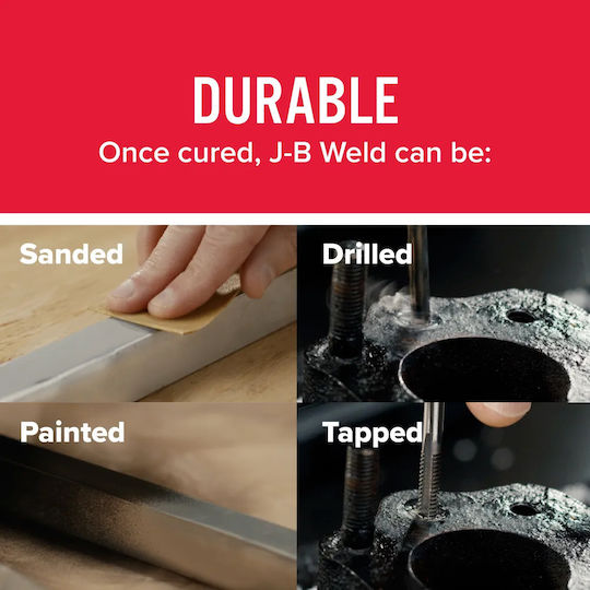 Епоксидна Клей 2 Компоненти J-B WELD™ TWIN TUBE - 10 OZ Тъмно Сив 284гр
