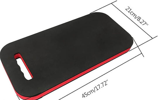 Covoraș de Protecție pentru Genunchi Zola Ateliere Auto Grădină Spumă 45 X 21 X 2.5 Cm Negru Roșu