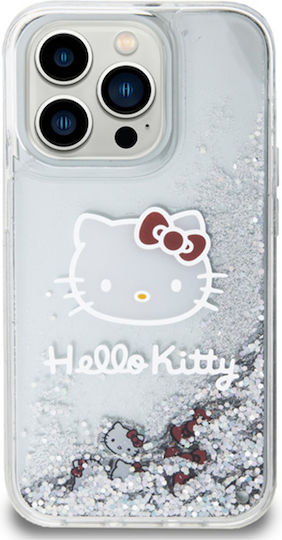 Hello Kitty Back Cover Πλαστικό Ασημί (iPhone 14 Pro Max)