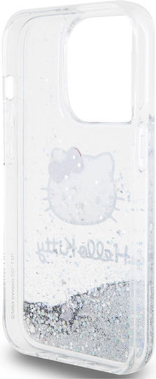 Hello Kitty Back Cover Πλαστικό Ασημί (iPhone 14 Pro Max)