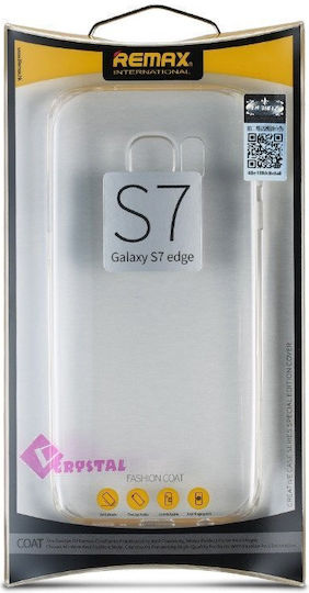 Remax Crystal Back Cover Σιλικόνης Διάφανο (Galaxy S7 Edge)