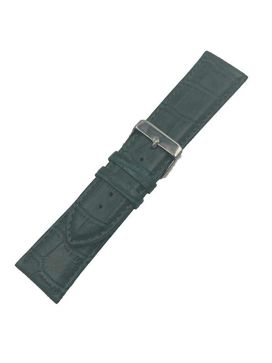ByLeather Δερμάτινο Λουράκι Πράσινο 22mm