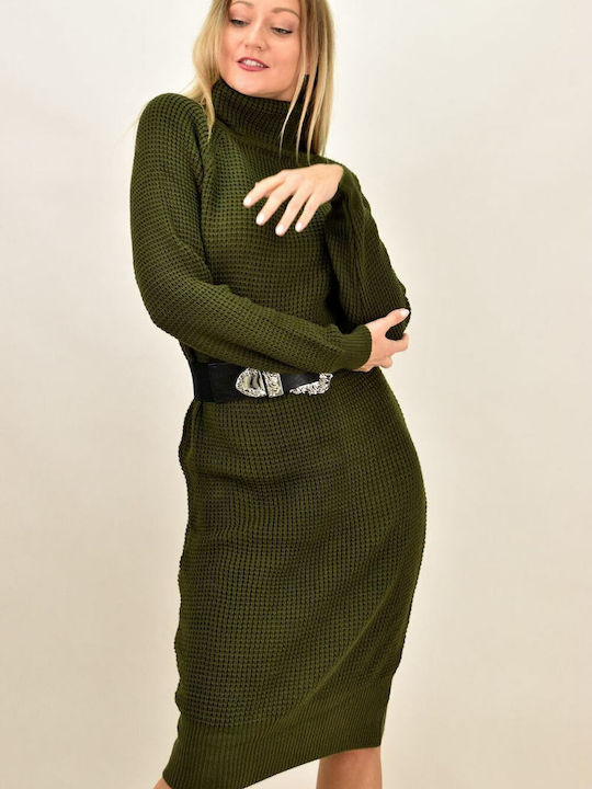 Potre Knitted Dress All Day Green