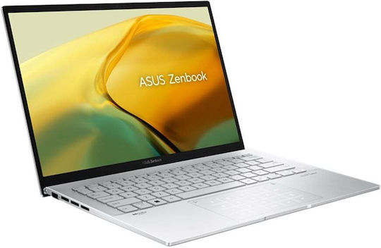 Asus ZenBook 14 UX3402VA-KP548W 14" QHD+ (i5-13500H/16GB/512GB SSD/W11 Home) Foggy Silver (GR Keyboard)