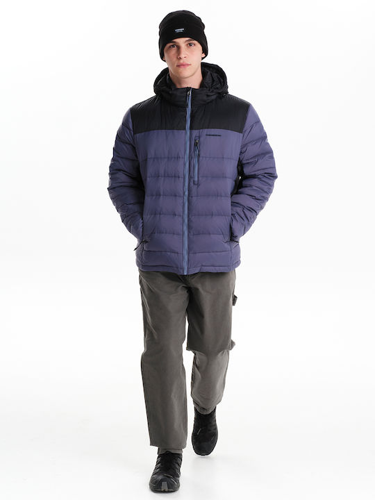 Зимно Puffer Водоустойчиво Сиво Мъжко Яке