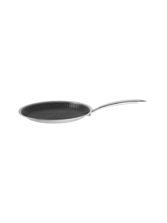 26 Cm Non-stick Stainless Steel Pancake Pan Eternal Collection Berlinger Haus Bh 8506