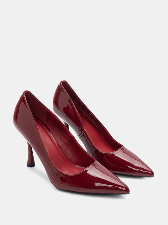 Cink-Me Patent Leather Red Heels