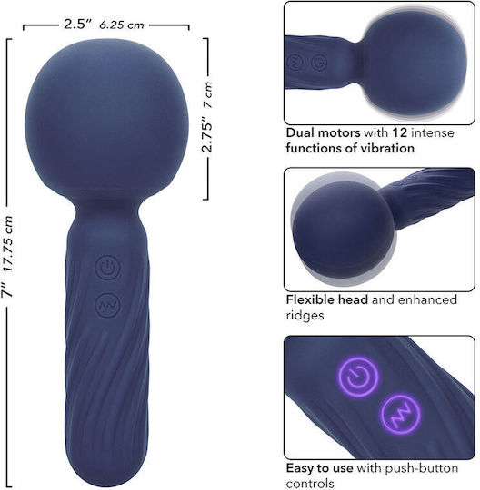 Calexotics Vibrator Massage 17.75cm Lila