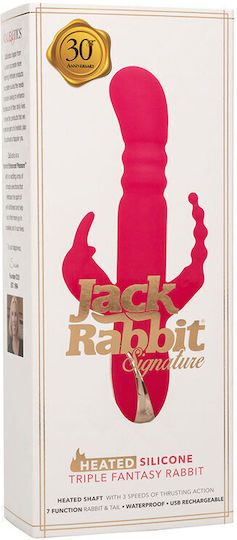 Calexotics Jack Δονητής Rabbit με Remote Control Ροζ