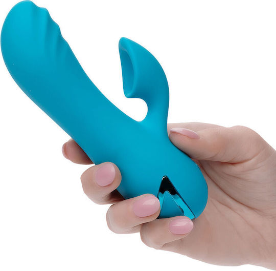 Calexotics Διπλός Δονητής 16cm Μπλε