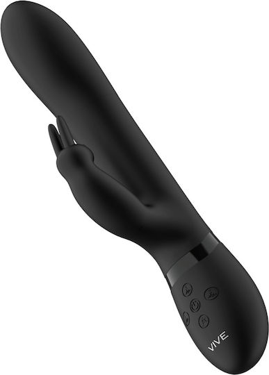 Vive Δονητής Rabbit Μαύρος