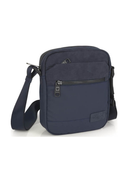Clark Men's Shoulder / Crossbody Bag Blue