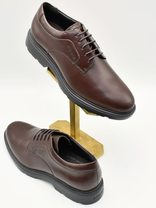 Leder Herren Freizeitschuhe Braun
