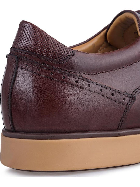 Men's Leather Casual Shoes Brown
