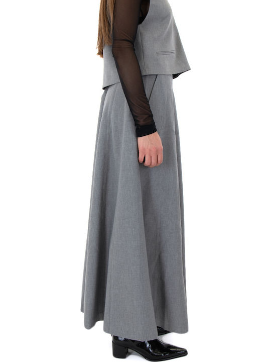 Maxi Skirt Gray