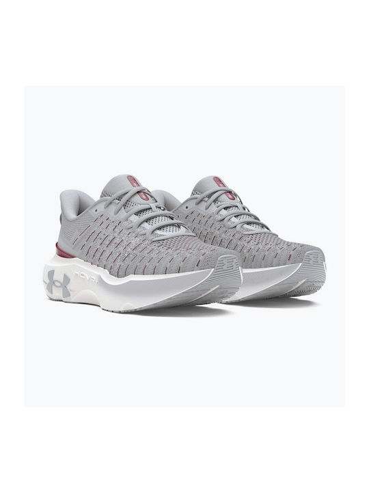 Infinite Elite Sport Shoes Running Grey Bordeaux