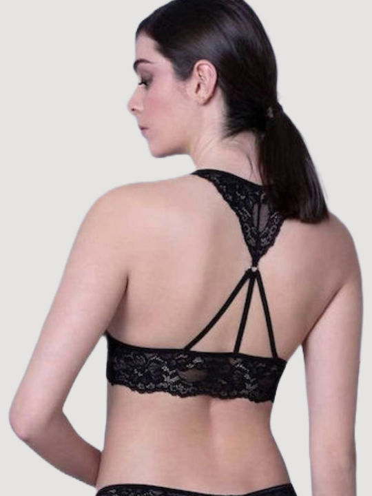 Milena by Paris Bralette Σουτιέν Μπέζ Πέρλα