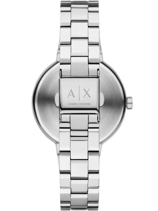 Armani Exchange Ρολόι Μπαταρίας με Μεταλλικό Μπρασελέ Armani Exchange Ρολόι Μπαταρίας με Μεταλλικό Μπρασελέ