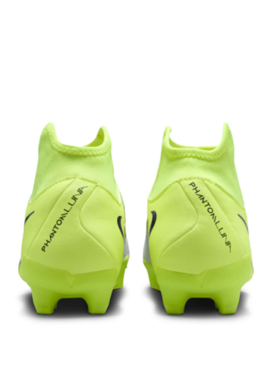 Nike Phantom Luna II Academy Football Shoes with Cleats Yellow