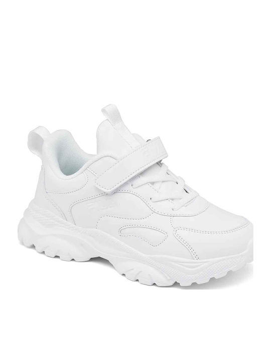 Memory Motion 4V Wasserdicht Kinder Sportschuhe Laufen mit Bügel- und Schleifenverschluss Weiß